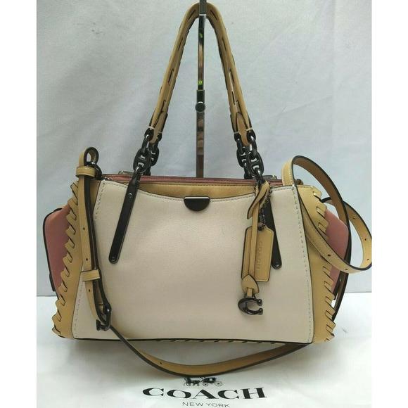 Coach Dreamer In Colorblock Whipstitch Litmited Edition Satchel Shoulder Bag - Picture 1 of 15